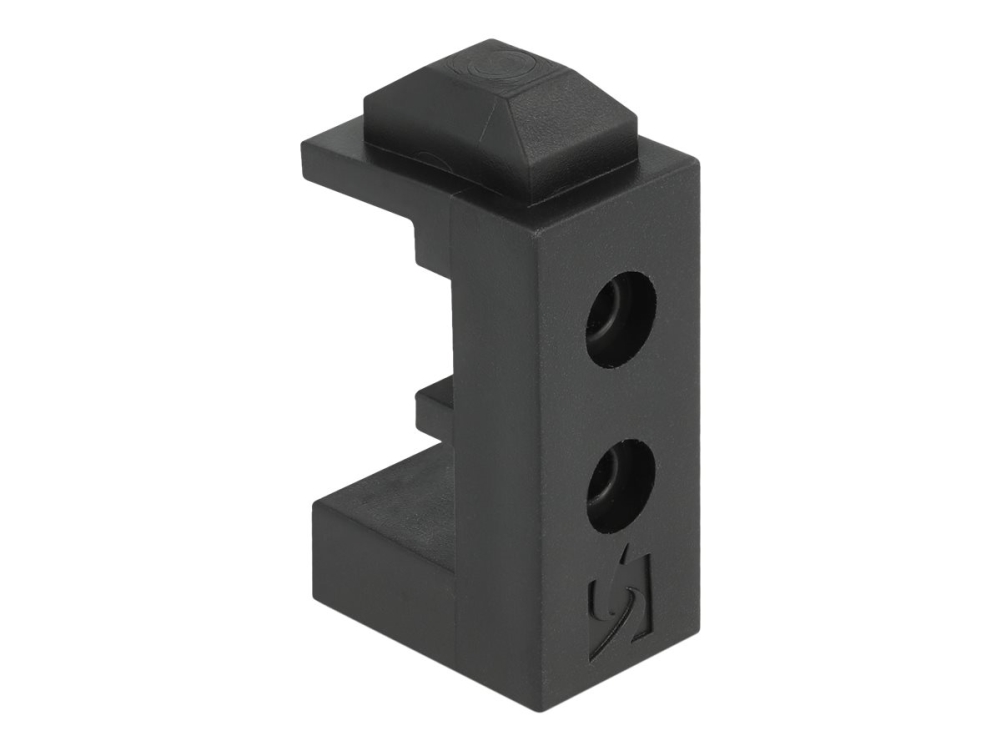Delock - Harddiskholder - Kapacitet: 2 X 3.5" Hdd Or 4 X 2.5" Hdd/Ssd - Sort (Pakke Med 8)