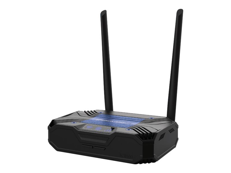 Teltonika Tcr100, Wi-Fi 5 (802.11Ac), Dual-Band (2,4 Ghz/5 Ghz), Eingebauter Ethernet-Anschluss, 4G, Schwarz, Tabletop-Router