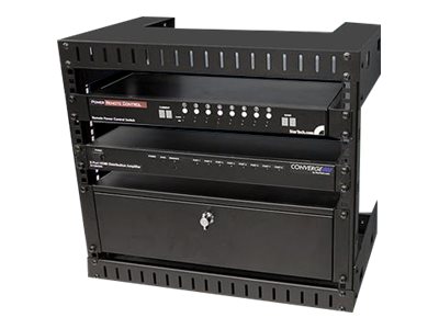 Startech.Com 2-Pfosten 8He Heavy-Duty Wandmontage Netzwerk-Rack, 19" Open Frame Server Rack, 12" Tief, Wandmontage Daten-Rack Für It / Av / Patch Pan