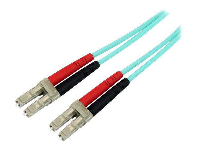 Startech.Com 3 M Om3 Lwl Patchkabel - Zipcord Multimode-Glasfaserkabel Lc/Upc Auf Lc/Upc - Vollduplex 50/125Μm Sfp/Optisches Kabel - 100G Optical Lic