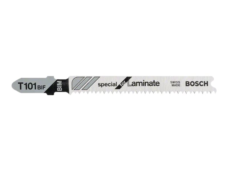 Bosch Special For Laminate T 101 Bif - Stiksavsklinge - For Træ, Solidt Træ, Laminer, Laminerede Paneler, Højtrykslaminat (Hpl), Multiplex-Paneler -