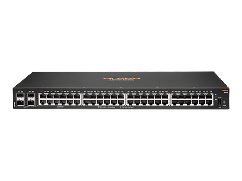 Hpe Aruba Networking Cx6000 52-Port Switch (R8n86a) [48X Gigabit Lan, 4X Sfp]