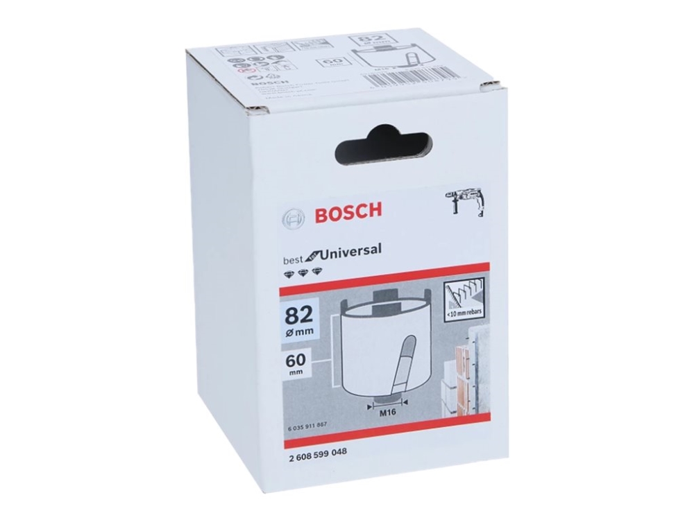 Bosch DIAMOND CANNEL REDUCER M16 82X60MM | Elverktyg - Tillbehör - Sten & murverk borr | GameStuff