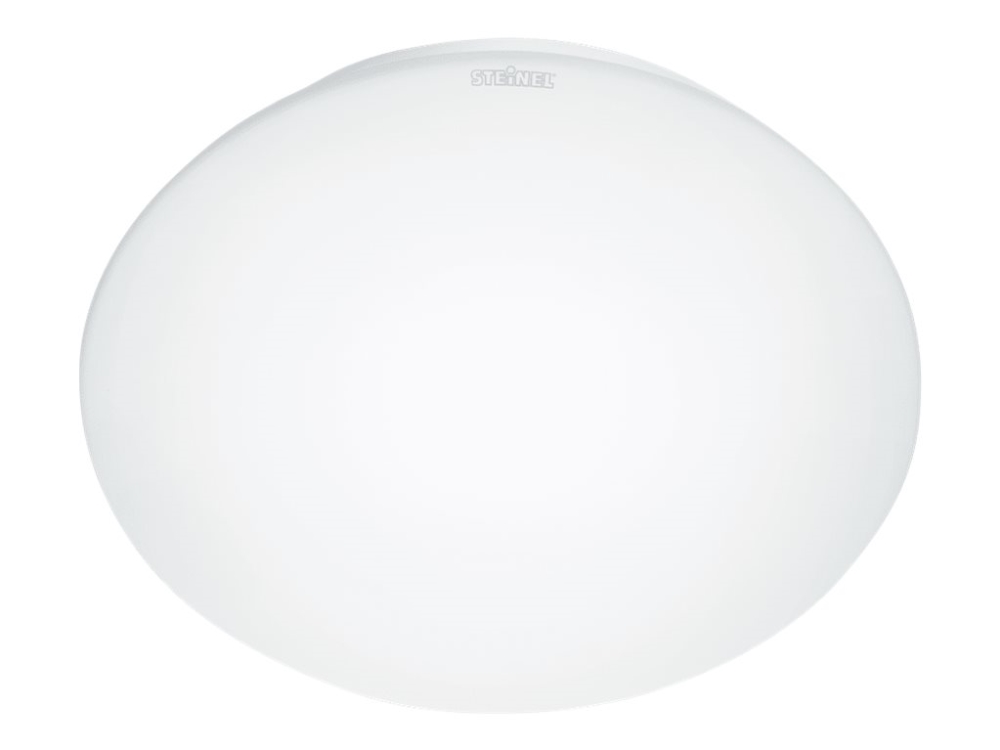 Steinel RS 16 - Væg/loftslampe - LED - 9.5 W - varmt hvidt lys - 3000 K - opal