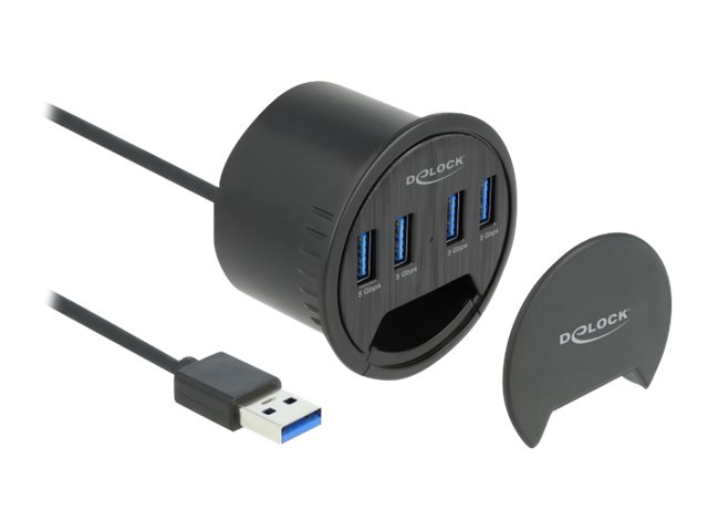Delock - Hub - 4 X Usb 3.2 Gen 1 - Skylle-Monterbar