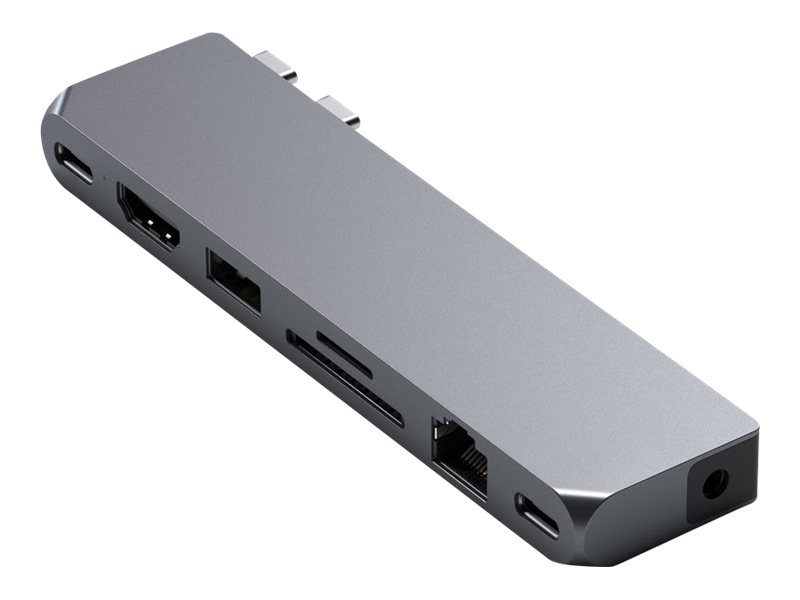 Satechi Pro Hub Max - Dockingstation - Usb-C X 2 - Hdmi, Usb4 - Gige
