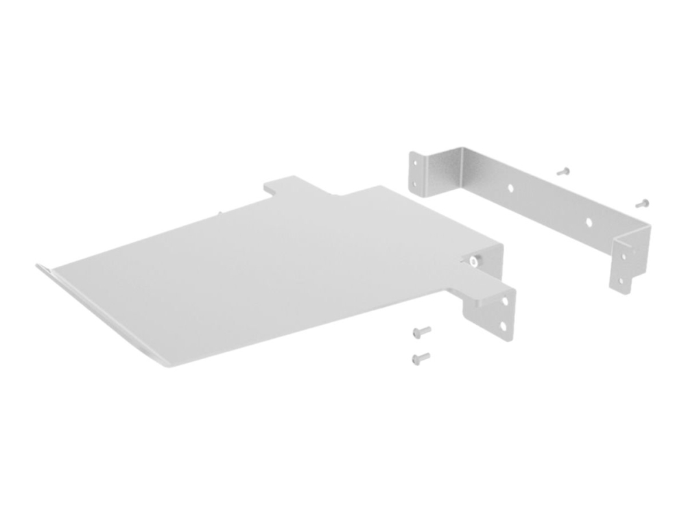 Compulocks Printer Tray For Brandme Stand - Komponenter Til Montering (Bakke) - Lavprofil - For Printer - Højglansaluminium - Hvid - Standermonterbar