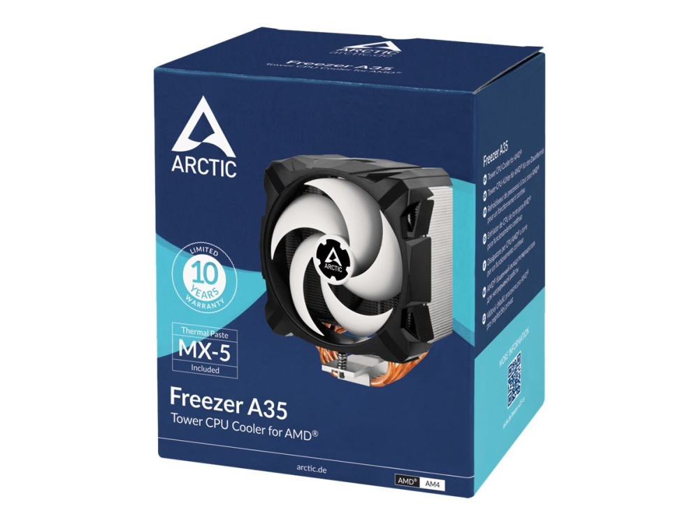 Arctic Freezer A35 - Processor-Køler - (For: Am4) - Aluminium - 120 Mm