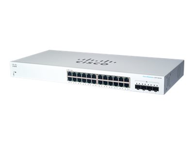 Cisco Cbs220-24T-4X, Managed, L2, Gigabit Ethernet (10/100/1000), Rack-Einbau