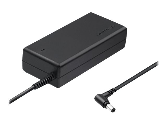Qoltec - Strømforsyningsadapter - AC 220-240 V - 65 Watt - sort - for Acer Aspire 14XX, 18XX  Aspire ONE 532, 75X, A110, A150, D250, P531, Pro 531
