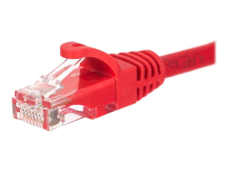 Netrack - Patchkabel - Rj-45 (Han) Til Rj-45 (Han) - 3 M - Utp - Cat 6 - Formet, Knastfri - Rød