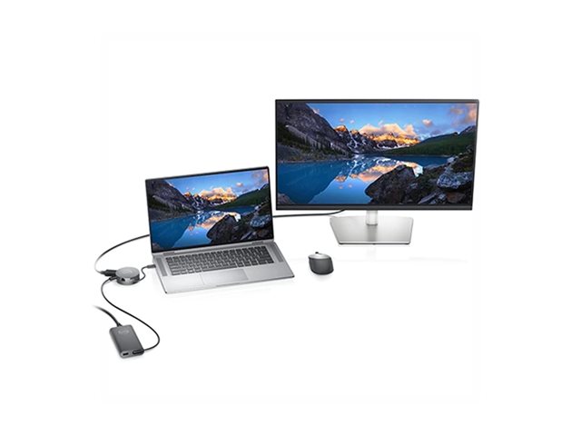 Dell Mobile Adapter Da310 - Multiport Adapter - Usb-C - Vga, Hdmi, Dp, Usb-C - 1Gbe