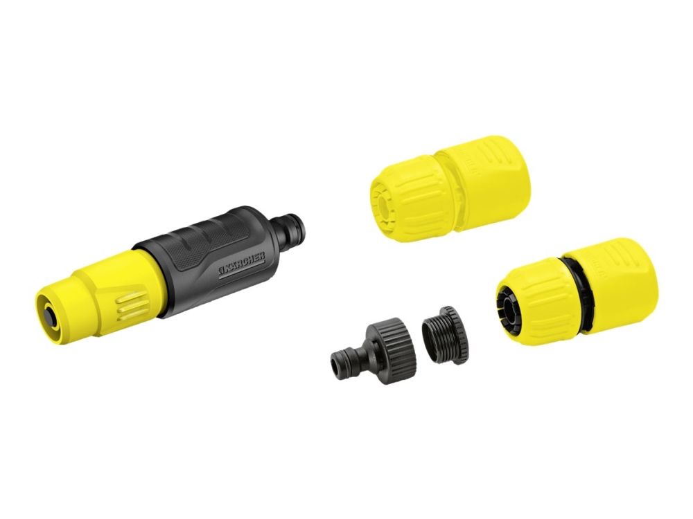 Kärcher - Spraydyse Og Stiksæt - Med Vandstop - Passende Til 13 Mm (1/2"), 15 Mm (5/8") Og 19 Mm (3/4") Slanger