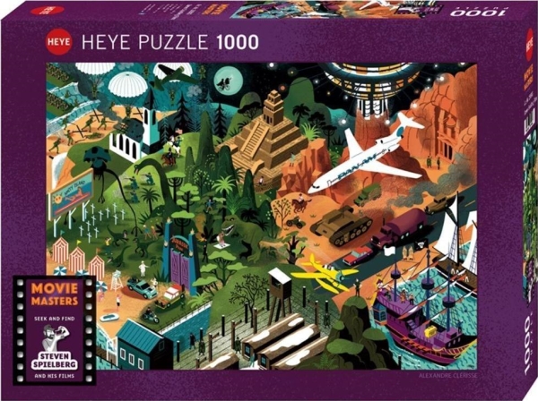 Puzzle Mit 1.000 Teilen: Steven Spielberg's Movies