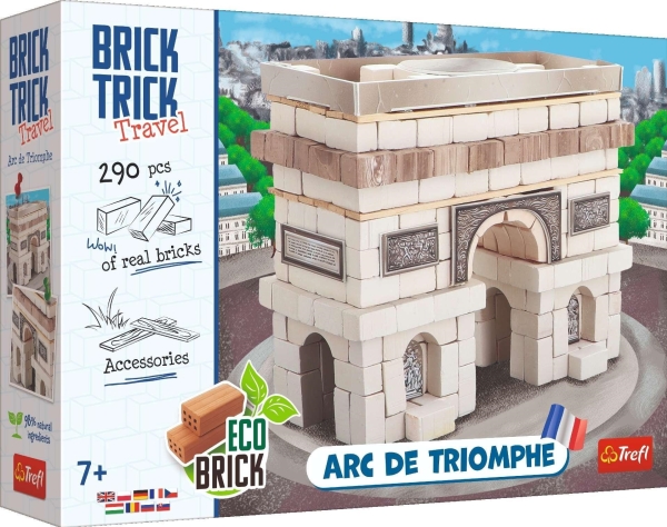 Brick Trick Travel Arc Of Triumph Ziegel 61551 Trefl