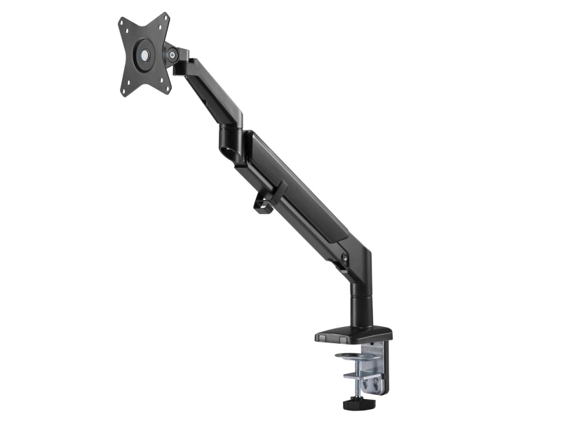 Schwarzer Ergo Office Schreibtischständer Mit Gasfeder, 17"-32", 9 Kg, Er-405B