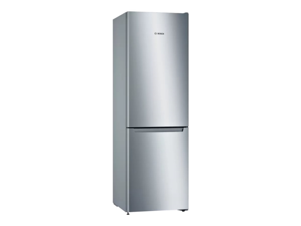Bosch Serie | 2 KGN36NLEA - Køleskab/fryser - bund-fryser - bredde: 60 cm - dybde: 66 cm - højde: 186 cm - 305 liter - Klasse E - inox