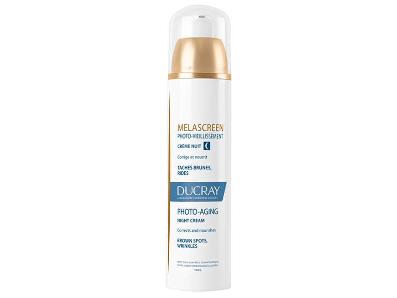 Pierre Fabre Ducray Melascreen Night Cream For Photoaging Brown Spots And Wrinkles 50 Ml