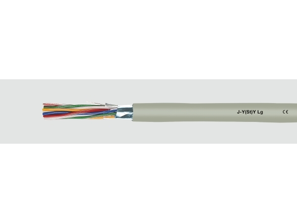 Helukabel 33003, Niederspannungskabel, Grau, Polyvinylchlorid (Pvc), Cooper, 0.6 Mm², 24 Kg/Km