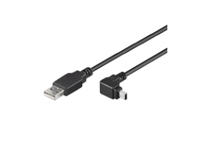 Goobay 4040849939716, 1,8 M, Usb A, Mini-Usb B, Usb 2.0, Männlich/Männlich, Schwarz