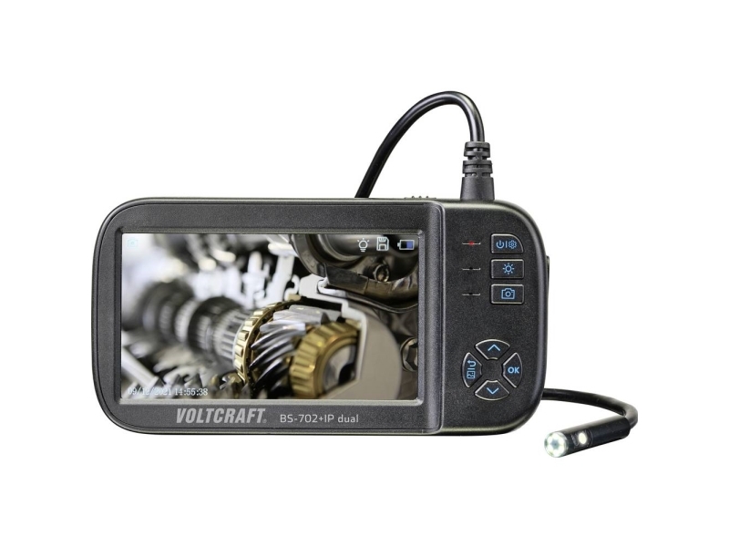 VOLTCRAFT BS-702SE+IP dual lens (2 Kameras) Endoskop Probe Ø: 8 mm Sondelængde: 5 m