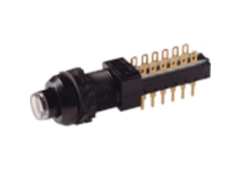 C & K Switches Flt6ueetb Trykknap 125 V, 30 V/Dc 500 Ma Klikkende 1 Stk Bulk