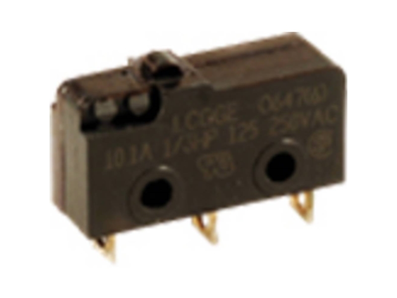 C &amp  K-kytkimet Mikrokytkin 125 V 5 A 1 x on/(on)/on 1 kpl Eräpakkaus