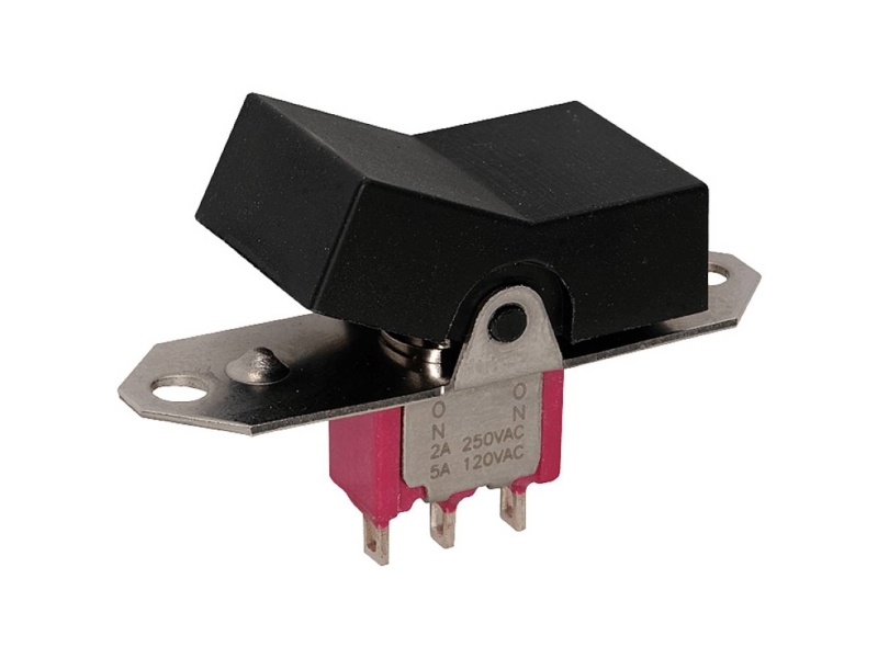 C & K Switches U21J26ZQE12 Kytkin 120 V/AC, 28 V/DC 5,00 A 2 x On/On 1 kpl Bulkki