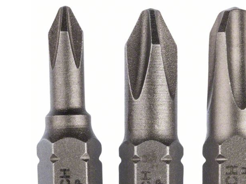 Bosch Accessories Kreuzschlitz-Bit Ph 1, Ph 2, Ph 3 Extra Hart C 6,3 (3 Stk.)