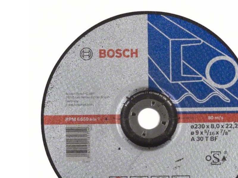 Bosch Accessories Bosch Power Tools 2608600386 Skrubskive Forkrøppet 230 Mm 1 Stk Stål