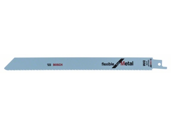 Bosch Flexible For Metal S 1122 Bf - Sägeblatt - Für Rohre, Blattmetall, Profile - 100 Stücke