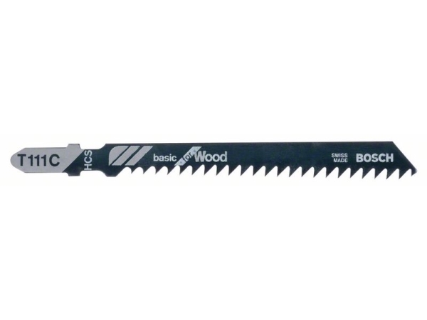 Bosch Zubehör 2608630808 Stiksavklinge T 111 C Basic Für Holz 3 Stk