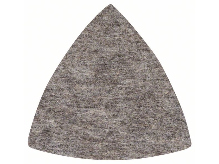 Bosch Accessories 2608613016 Polierfilz Für Dreieckschleifer Und Multi-Cutter, Hart, Klett, 93 Mm 93 Mm 1 St.