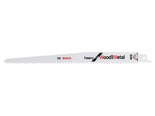 Bosch Zubehör 2608656273 Bajonett-Sägeblatt S 1111 Df Heavy Für Holz Und Metall 225 Mm (2 Stk.)