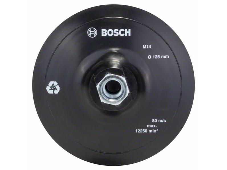 Bosch Slibeplade Velcro T/Vinkelslib 125Mm M14