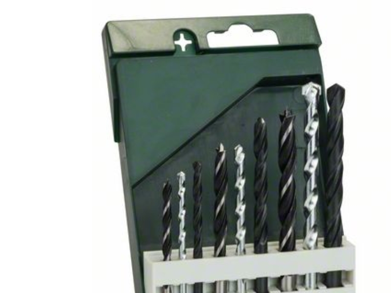 Bosch 2609255483, Borr, 120 mm, Murverk, Metall, Trä, 8 mm, 9 styck | Elverktyg - Tillbehör - Diverse Borr | GameStuff