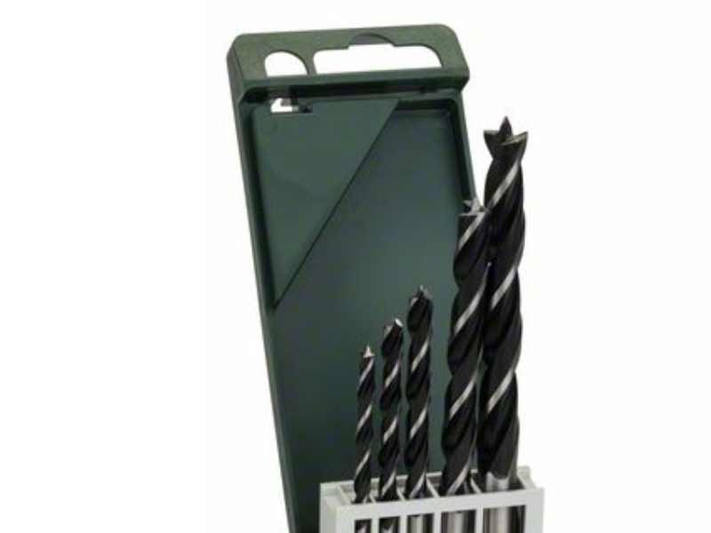 Bosch Accessories 2609255214 Træ-spiralbor-sæt 5 dele 4 mm, 5 mm, 6 mm, 8 mm, 10 mm Cylinderskaft 1 Set