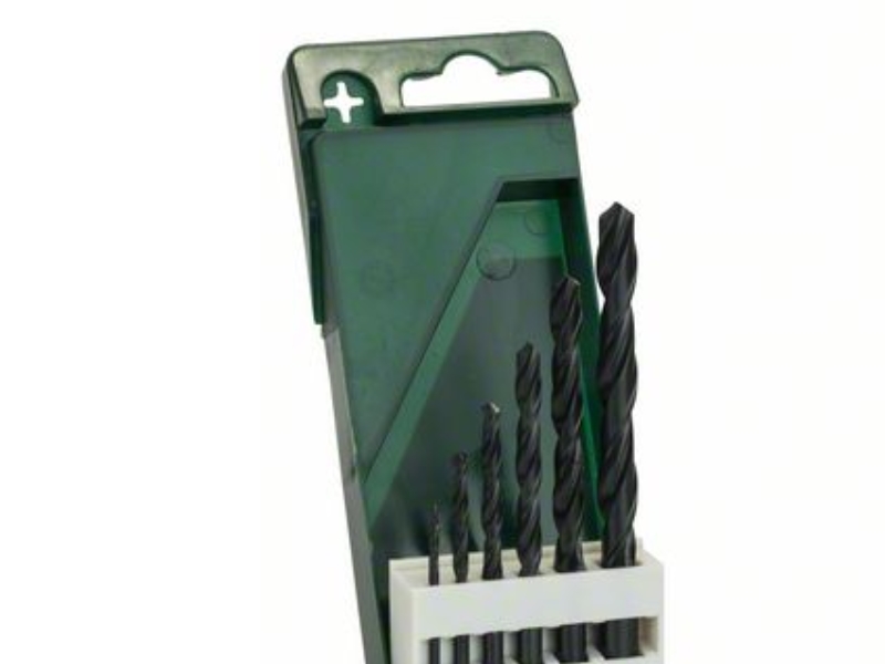 Bosch Accessories 2609255029 Hss Metal-Spiralbor-Sæt 6 Dele 2 Mm, 3 Mm, 4 Mm, 5 Mm, 6 Mm, 8 Mm Rullevalset Din 338 Cylinderskaft 1 Set