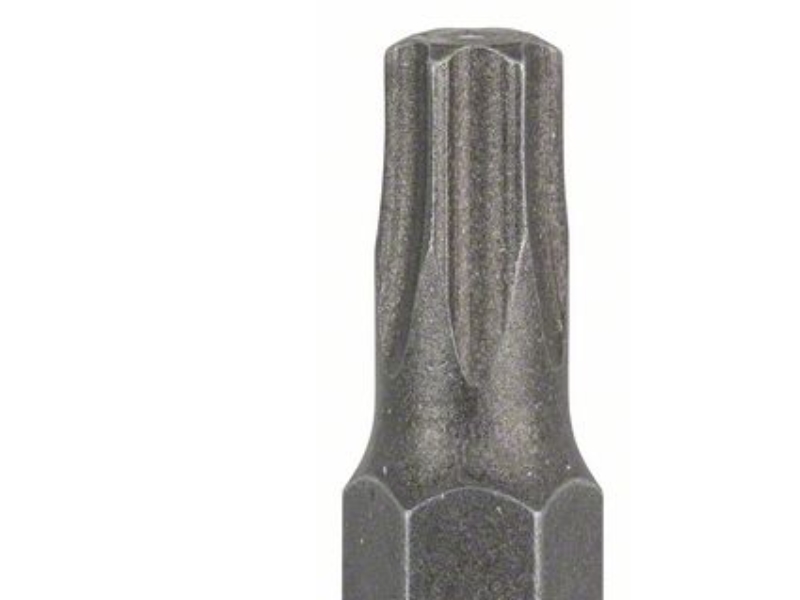 Bosch Zubehör 2607001619 Sechskant-Bit T 27 Extra Hart C 6,3 3 St