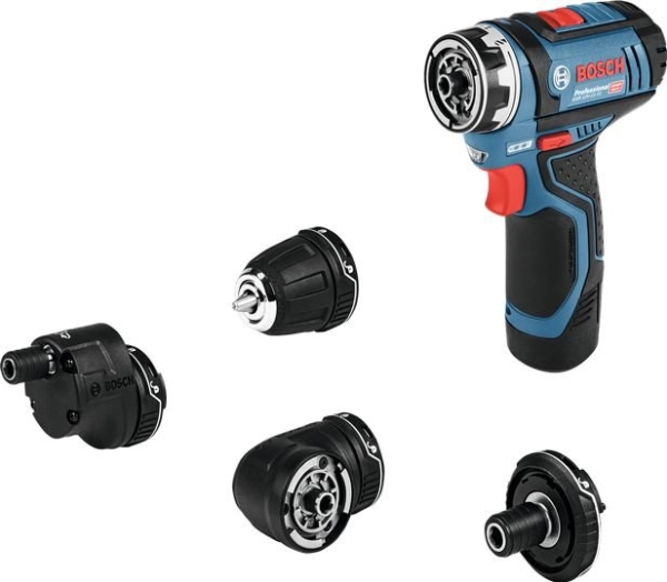 Bosch Professional Gsr 12V-15 Fc Akku-Bohrschrauber-Set