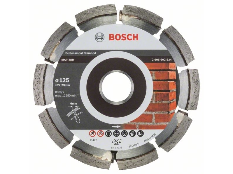 Bosch Diamantskive 125X6mm Til Fugefræsning