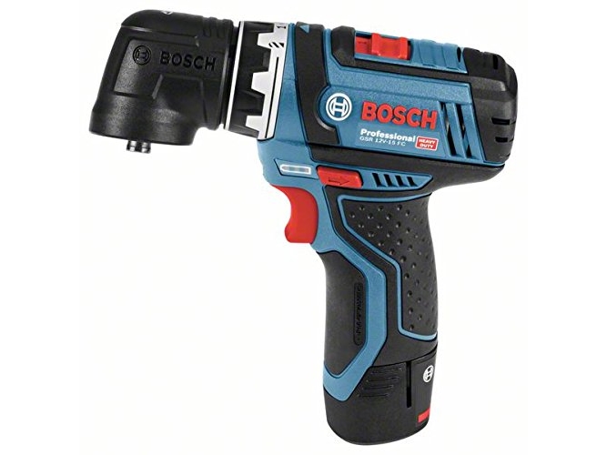 Bosch Gsr 12V-15 Fc Akku-Bohrschrauber 30 N·M, 2 X 2,0 Ah Mit Gfa 12-B