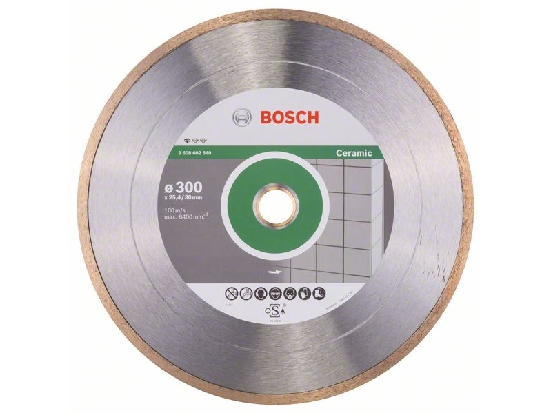 Bosch Diamantskive 300X30/25,4Mm Prof Ceramic