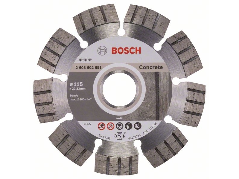 Bosch Diamantskive 115Mm Best Beton