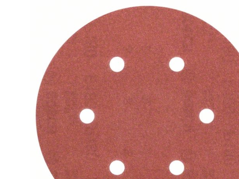 Bosch Accessories 2609256A33 Excenter Slibepapir Med Burrebånd, Perforeret Kornstørrelse 180 (Ø) 150 Mm 5 Stk