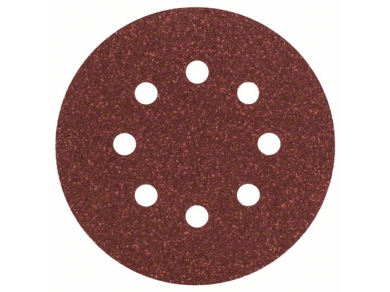 Bosch Exzenterschleifpapier Mit Klett, Gelocht Körnung 80 (Ø) 125 Mm 2609256A24 5 St. (2609256A24)