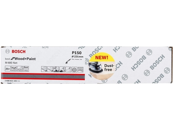 Bosch Slibeblad Exc 150Mm Net K220 50Stk