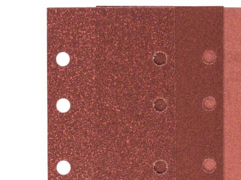 Bosch Accessories 2609256A93 Svingsandpapir-Sæt Med Burrebånd, Perforeret Kornstørrelse 60, 120, 180 (L X B) 185 Mm X 93 Mm 1 Set