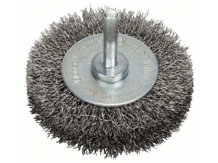 Bosch Skivebørste Bølget 70X0,3X15mm Inox 6Mm