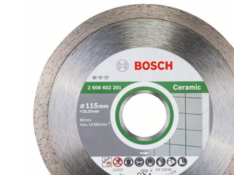 Bosch DIAMANTSKIVE STD CERAMIC 115X22,23 10STK